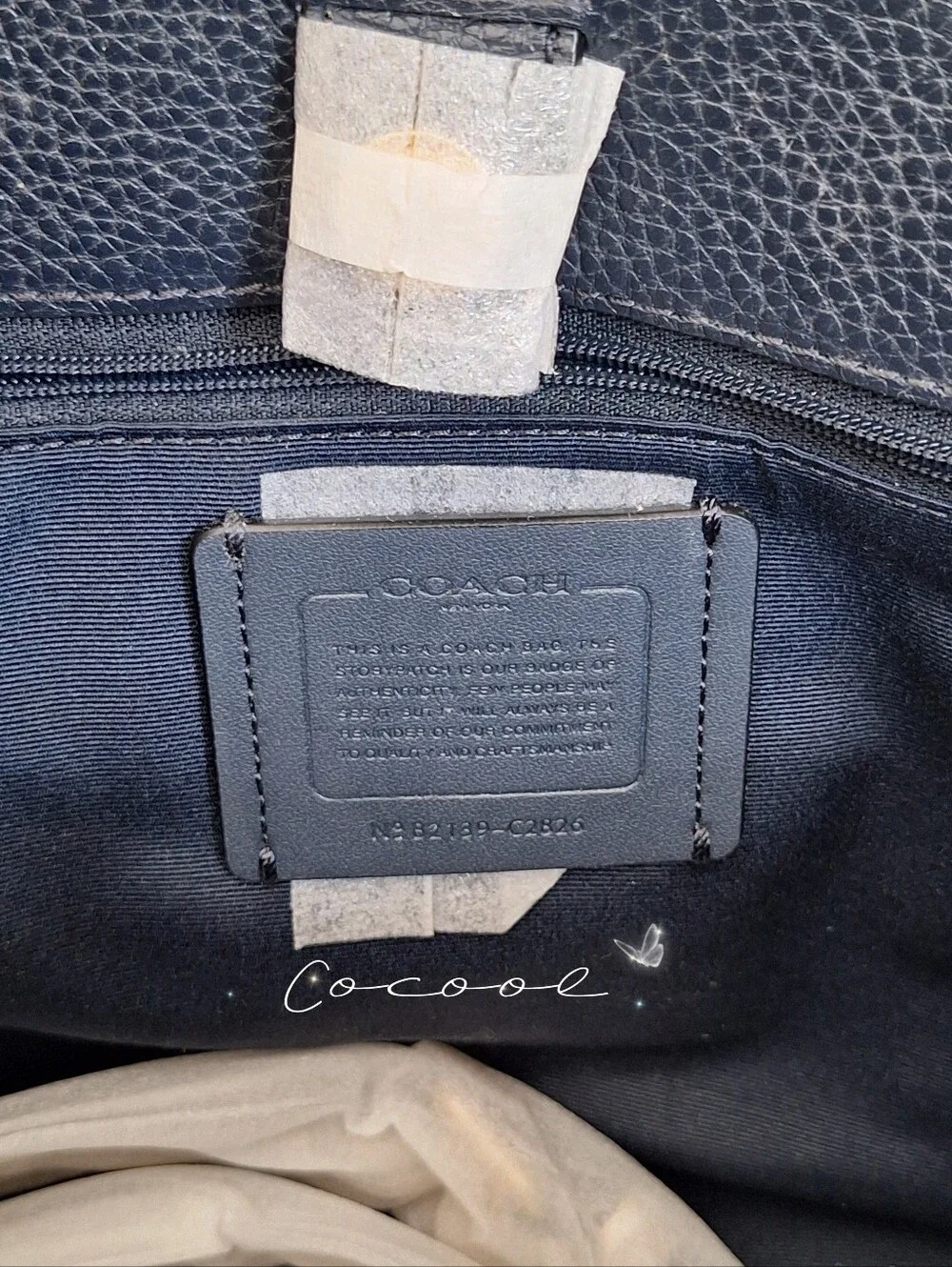 NWT Coach Dempsey Carryall Bag In Signature Jacquard With Coach Patch In Denim